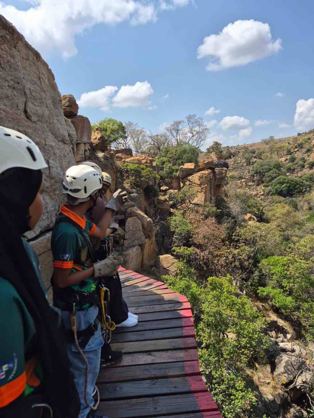Langs die kranswandelpad