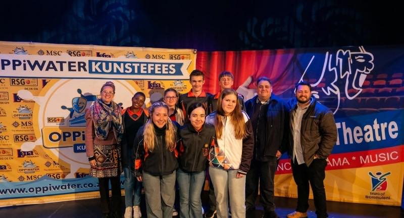 Toneelgroep se opvoering van Verbode Sirkus by die Allegretto Toneelfees