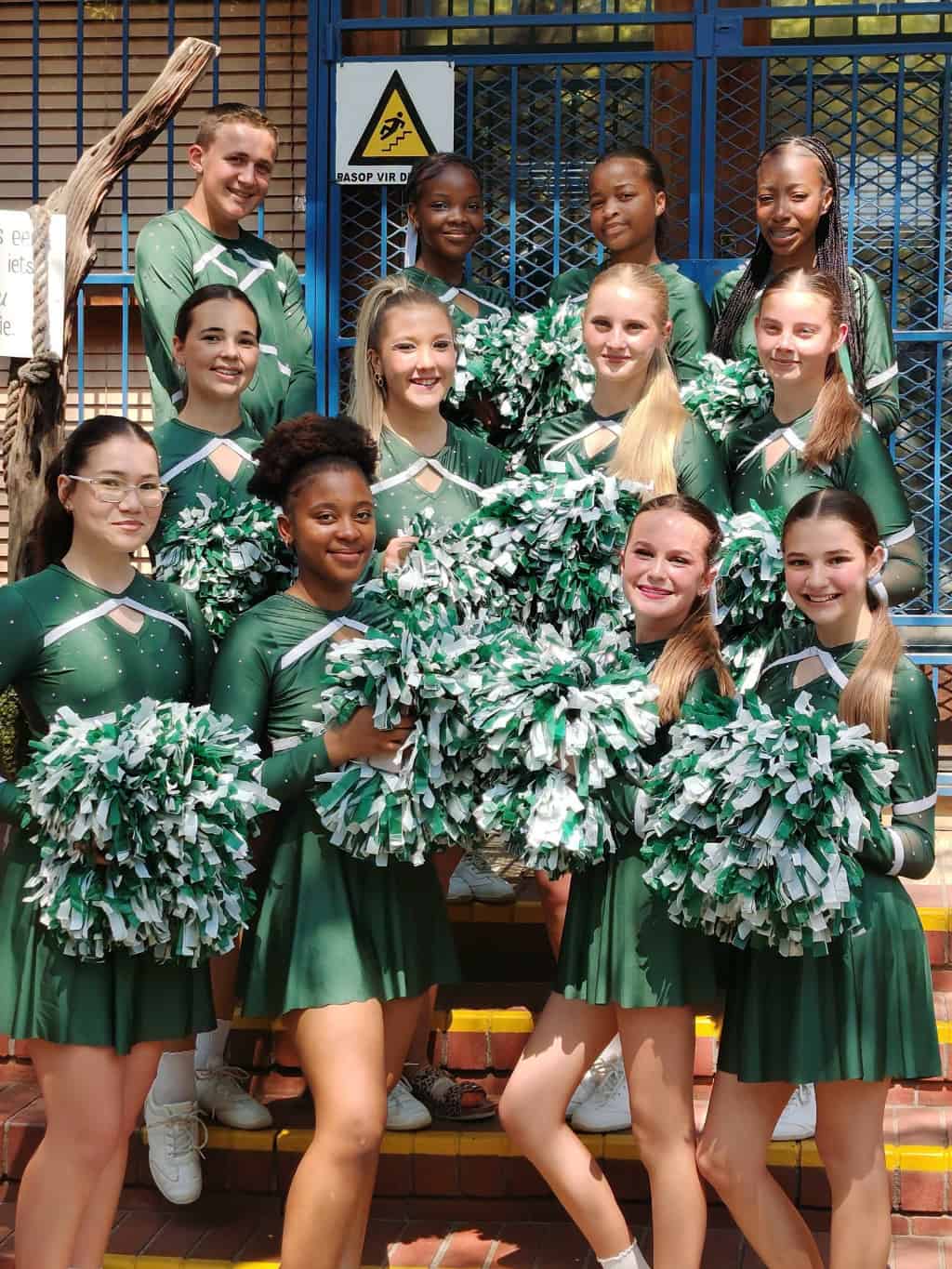 Our Pom Poms at the Talento Arts Competition